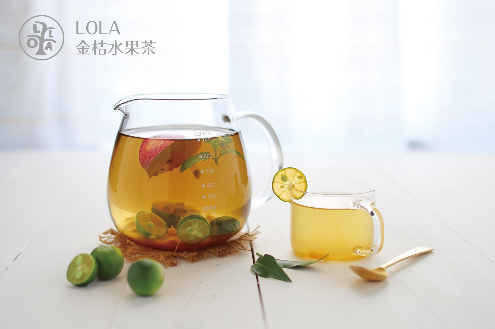 金桔水果茶